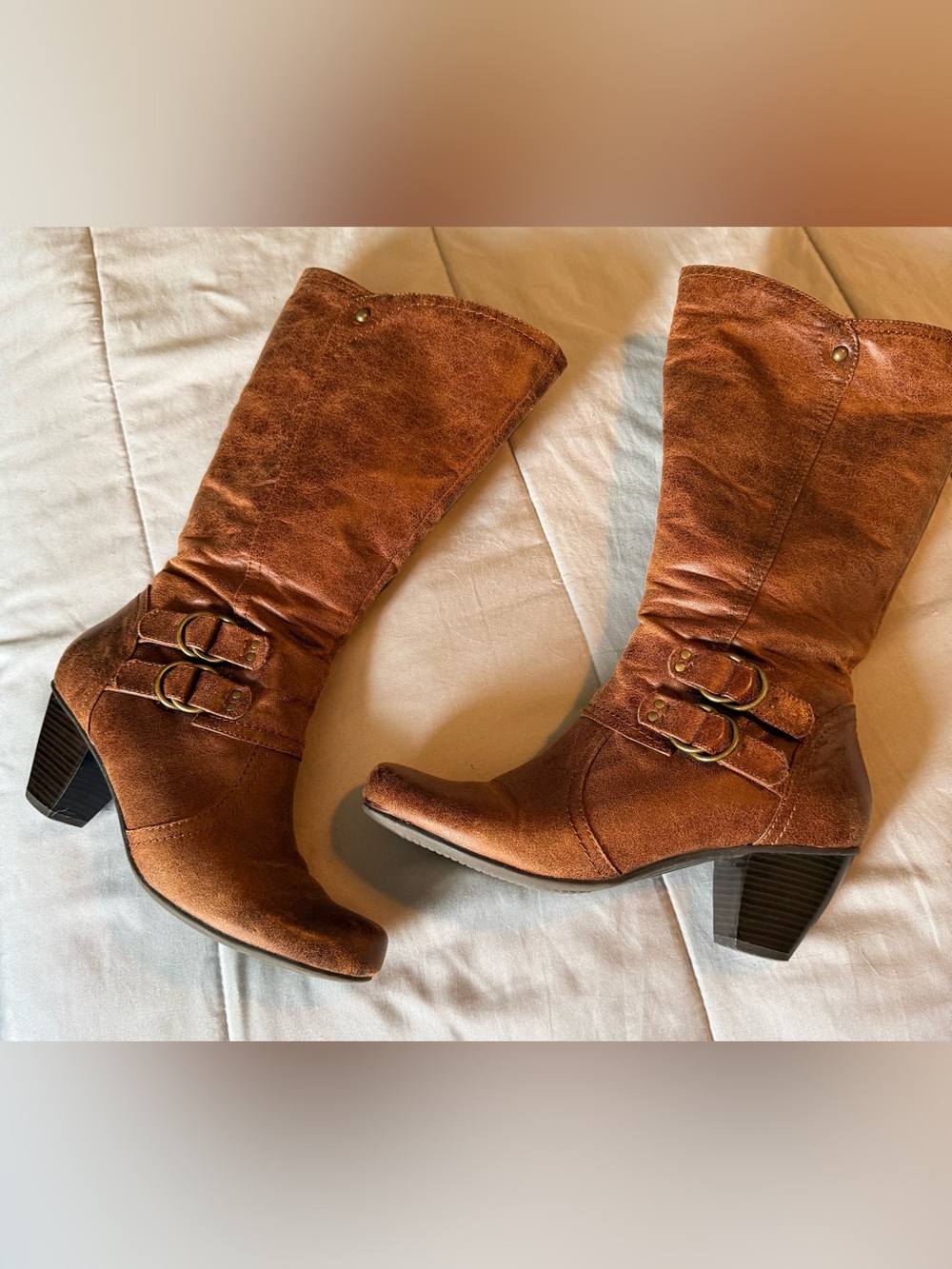 BareTraps Carlie heeled mid-calf boot, size 9.5